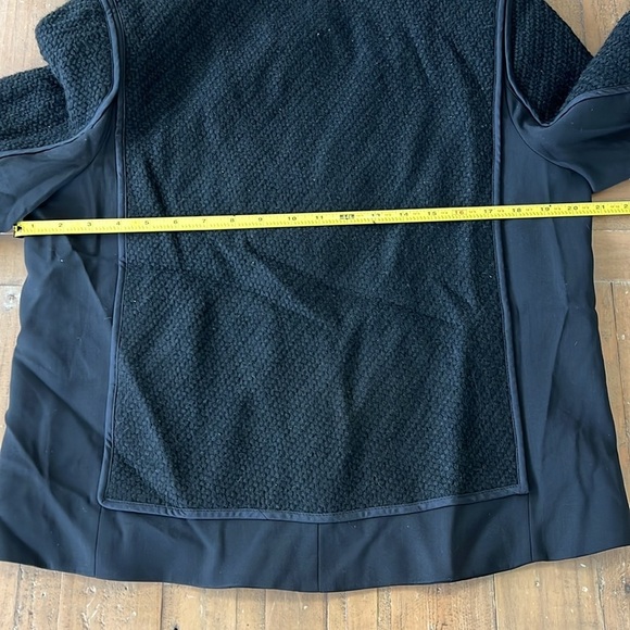 Vince women’s black paneled wool Boucle blazer jacket - Picture 10 of 12